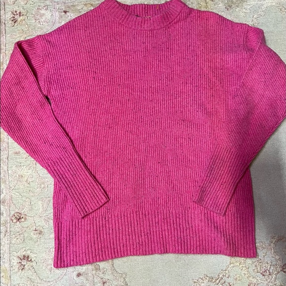 something navy pink ribbed sweater size xxs - Picture 3 of 6
